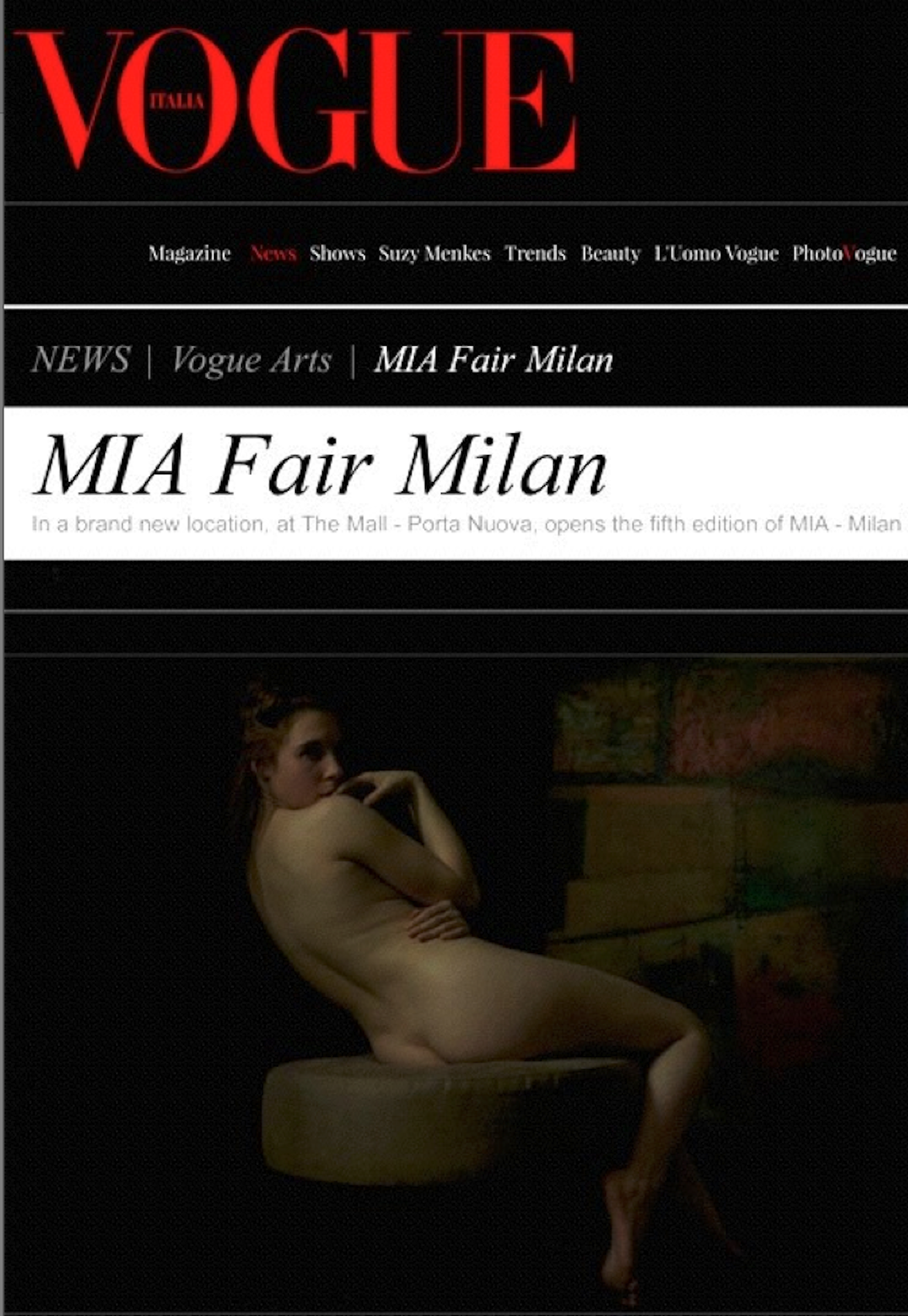VOGUE ITALIE 2015