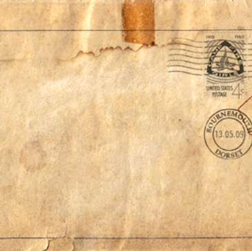 Antique Enveloppe Retour