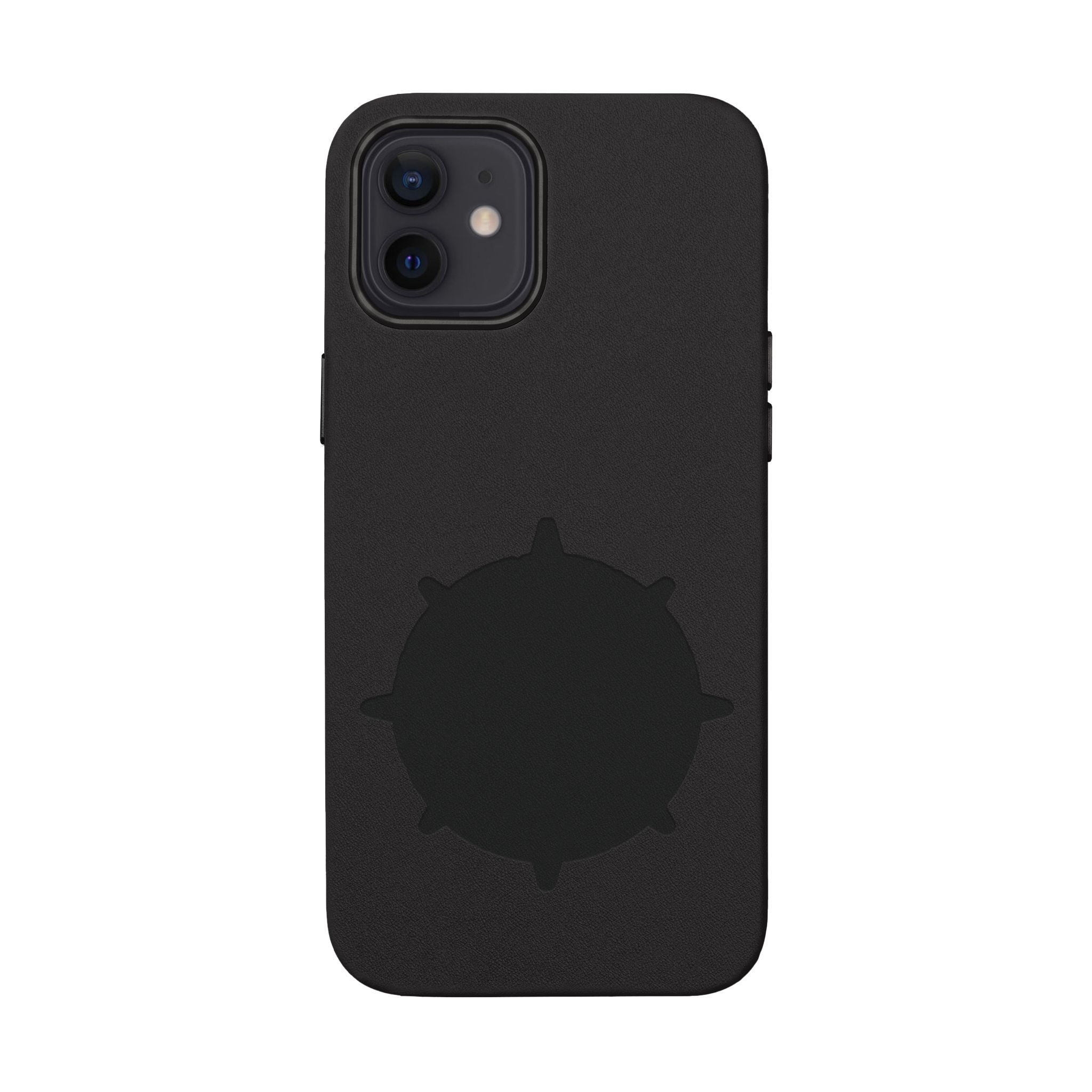Discipleship Compass Rose Engraved PU Leather Phone Case