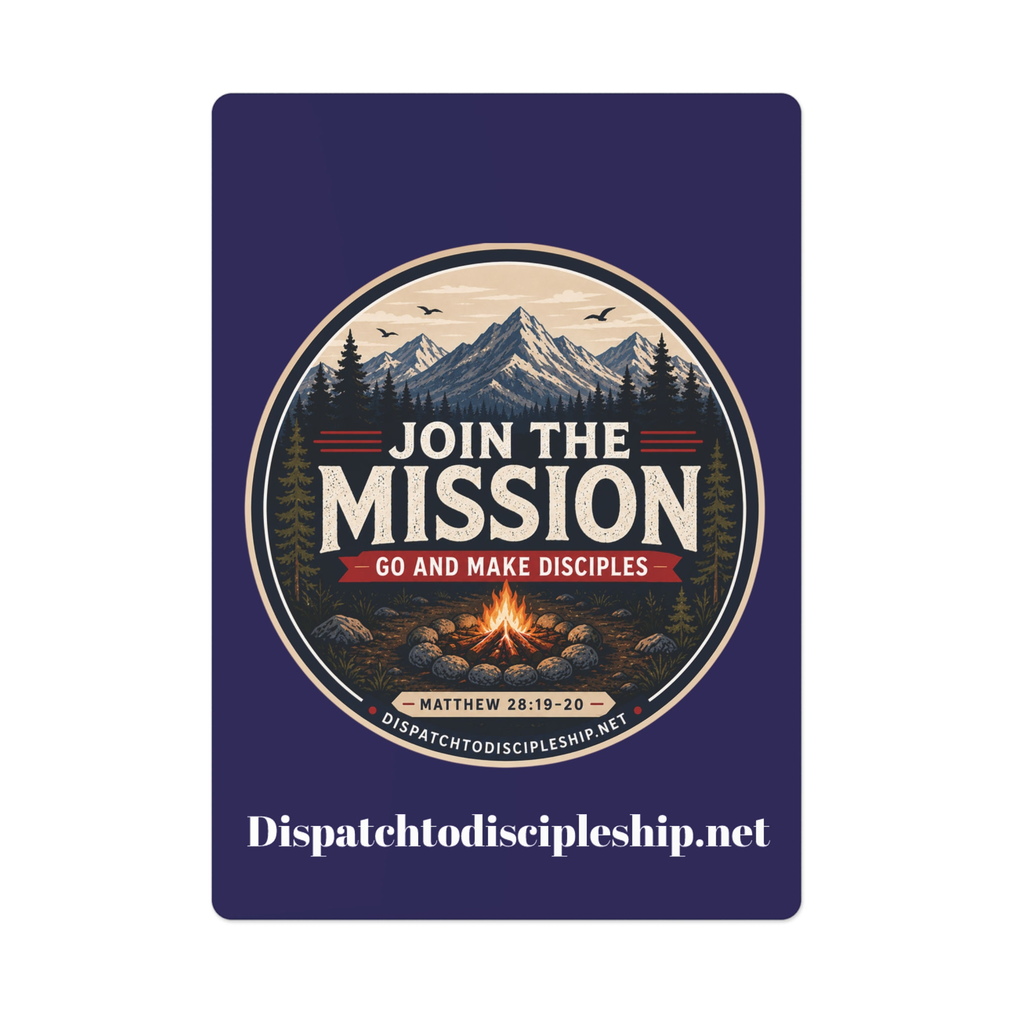 Join the Mission-- playing cards