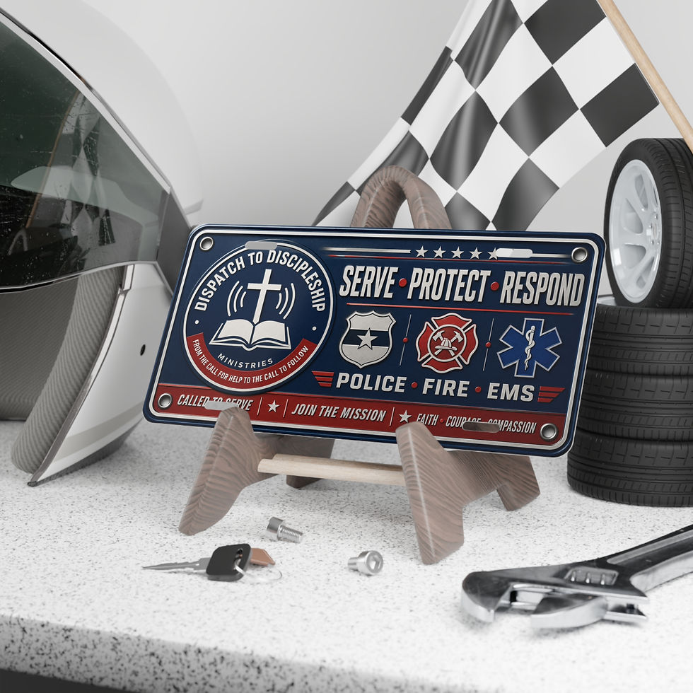 Thumbnail: Police Fire EMS | License Plate