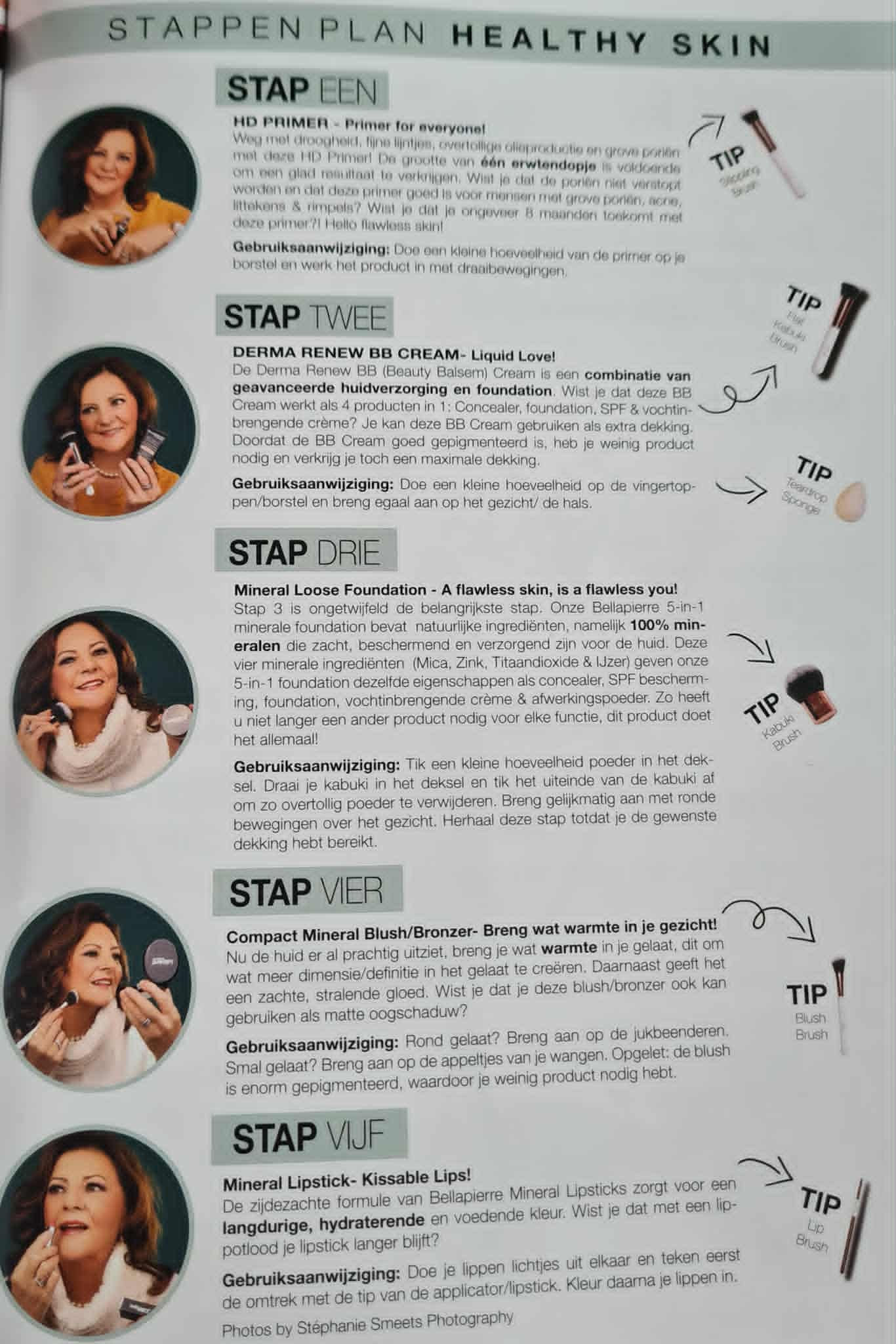 Stappenplan make-up