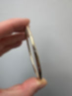 Thumbnail: 9ct gold diamond set bangle