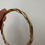 Thumbnail: 9ct white and yellow gold twist bangle