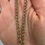 Thumbnail: 9ct gold antique fancy link chain