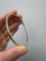 Thumbnail: 9ct gold diamond set bangle