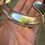 Thumbnail: Silver cuff bangle
