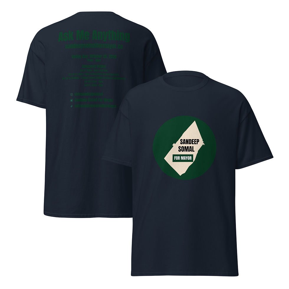 Thumbnail: Sandeep For Mayor T-Shirt