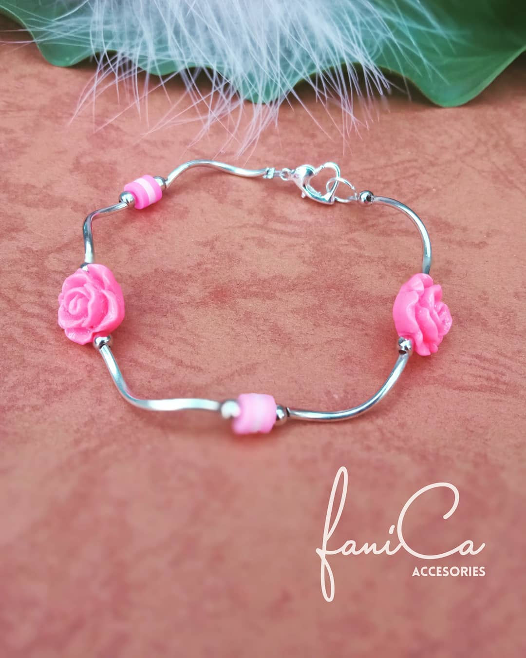 Pulsera rosas