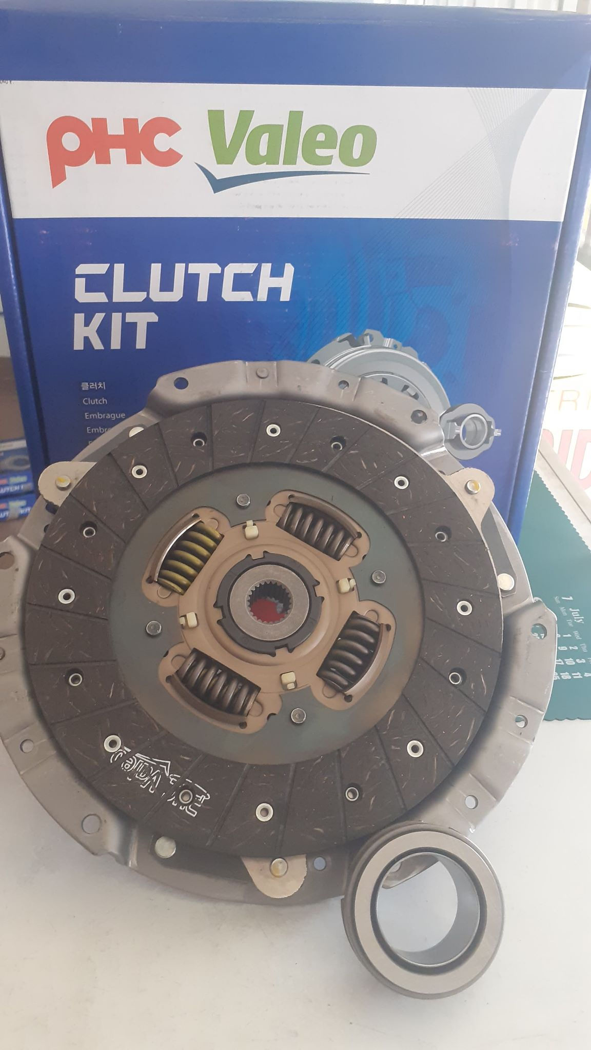 KIT EMBRAGUE CHEV. AVEO FAMILY/ CHEVYTAXY/ OPTRA/ ESPERO