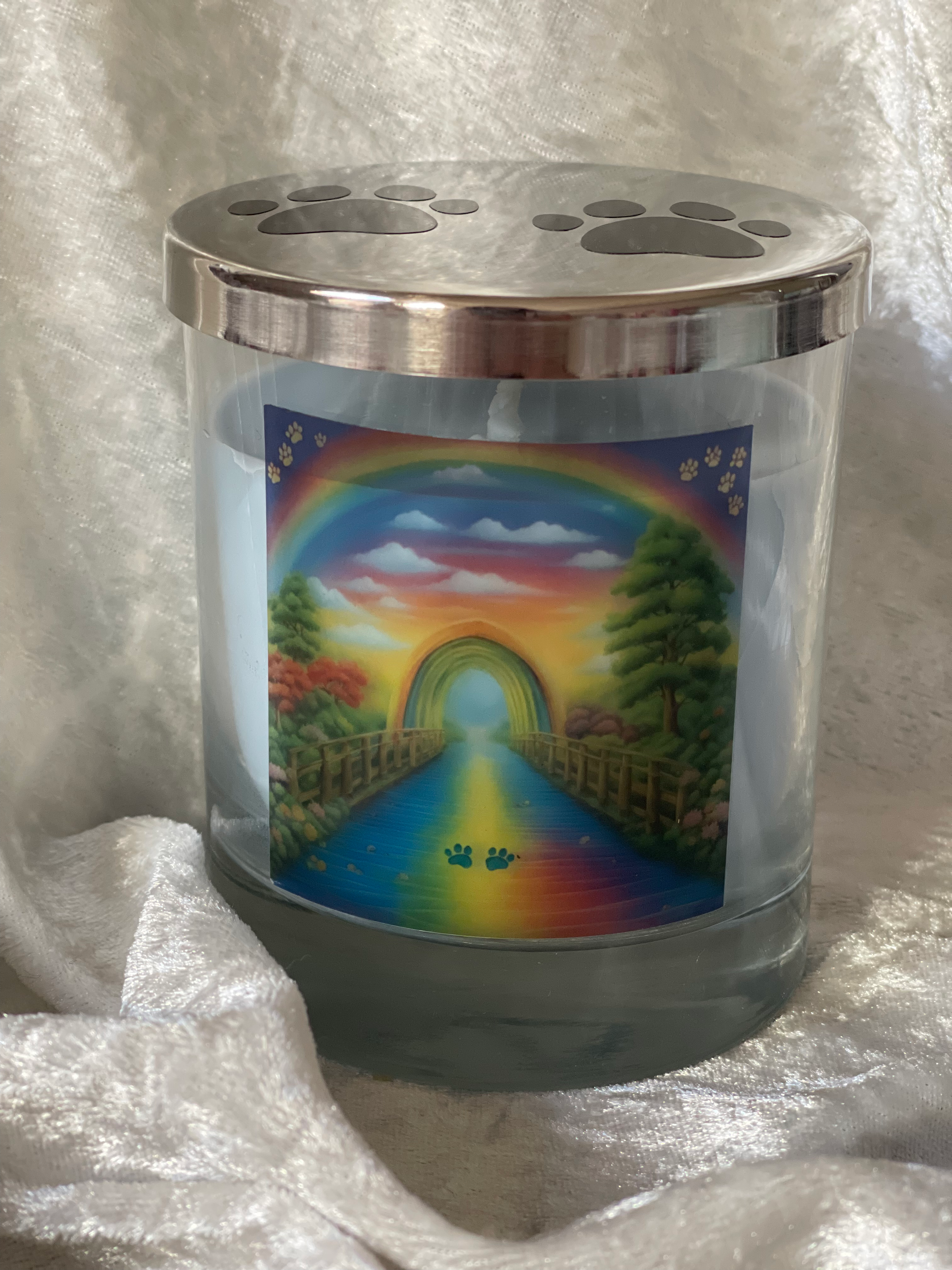 Look for Me in the Rainbow Candle