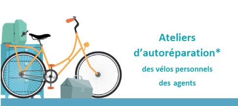 Ateliers d'autoréparation des vélos personnels des agents