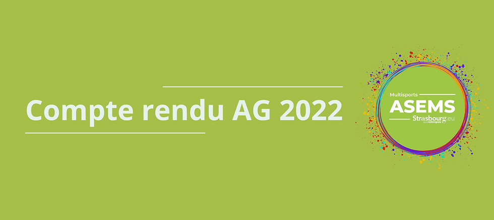 Compte-rendu 2022