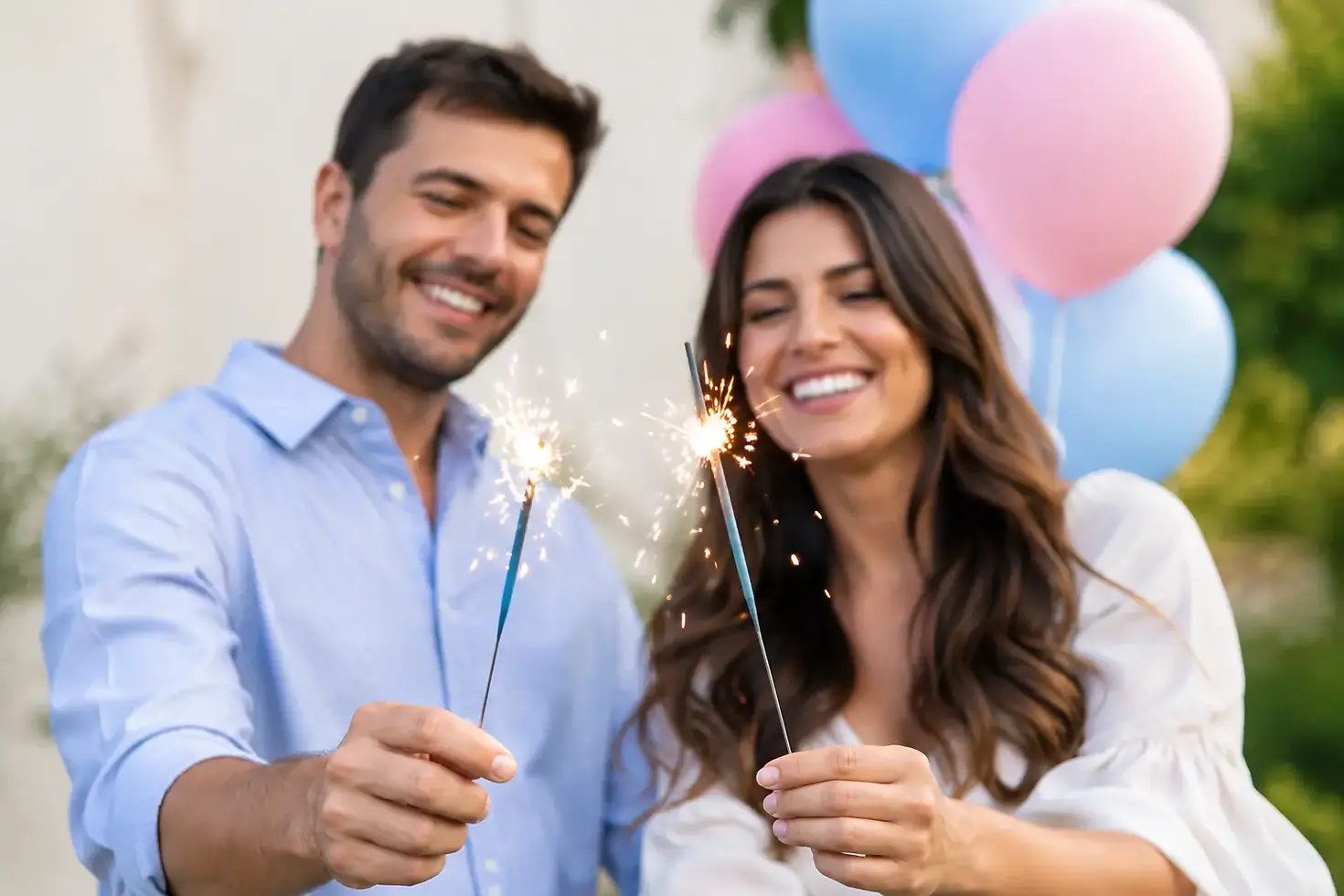 Gender Reveal Sparklers Safe Use at Parties