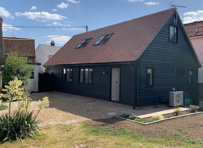 Snooker room annexe building design with guest accommodation