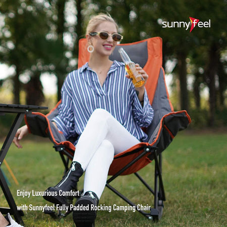 ecommerce layout design and photo retouching of camping chair products