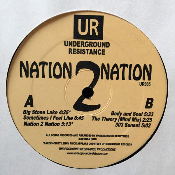 Underground Resistance - Nation 2 Nation (Underground Resistance)
