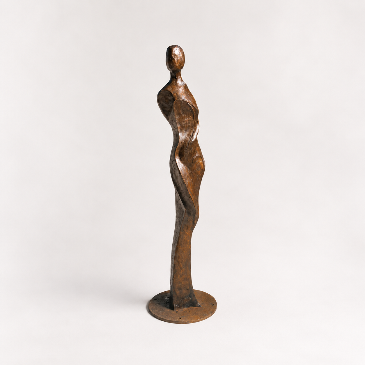 Sophistication Minimalistic Bronze Sculpture