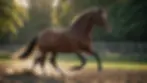 Procedural animation showcasing realistic horse movement in action