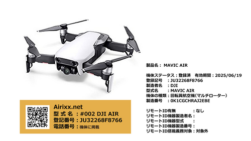 DJI MAVIC AIR | Airixx.net
