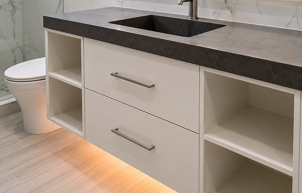 Custom bathroom vanity by J&M Neres in Sarasota