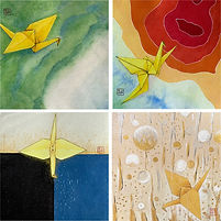 Fly through four directions & seasons
(Spring / East) (Summer / South) (Autumn / West) (Winter / North)