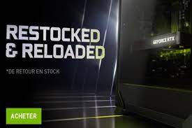 Besoin d'une carte graphique? Nvidia est la pour vous.