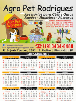 Calendário  2017