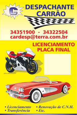 Banner  Despachante Carrão