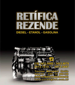 Cartão Retífica Rezende