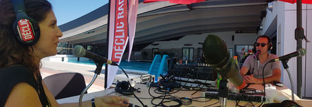 En direct avec Déclic Radio à l’Espace Aquatique Linaë 