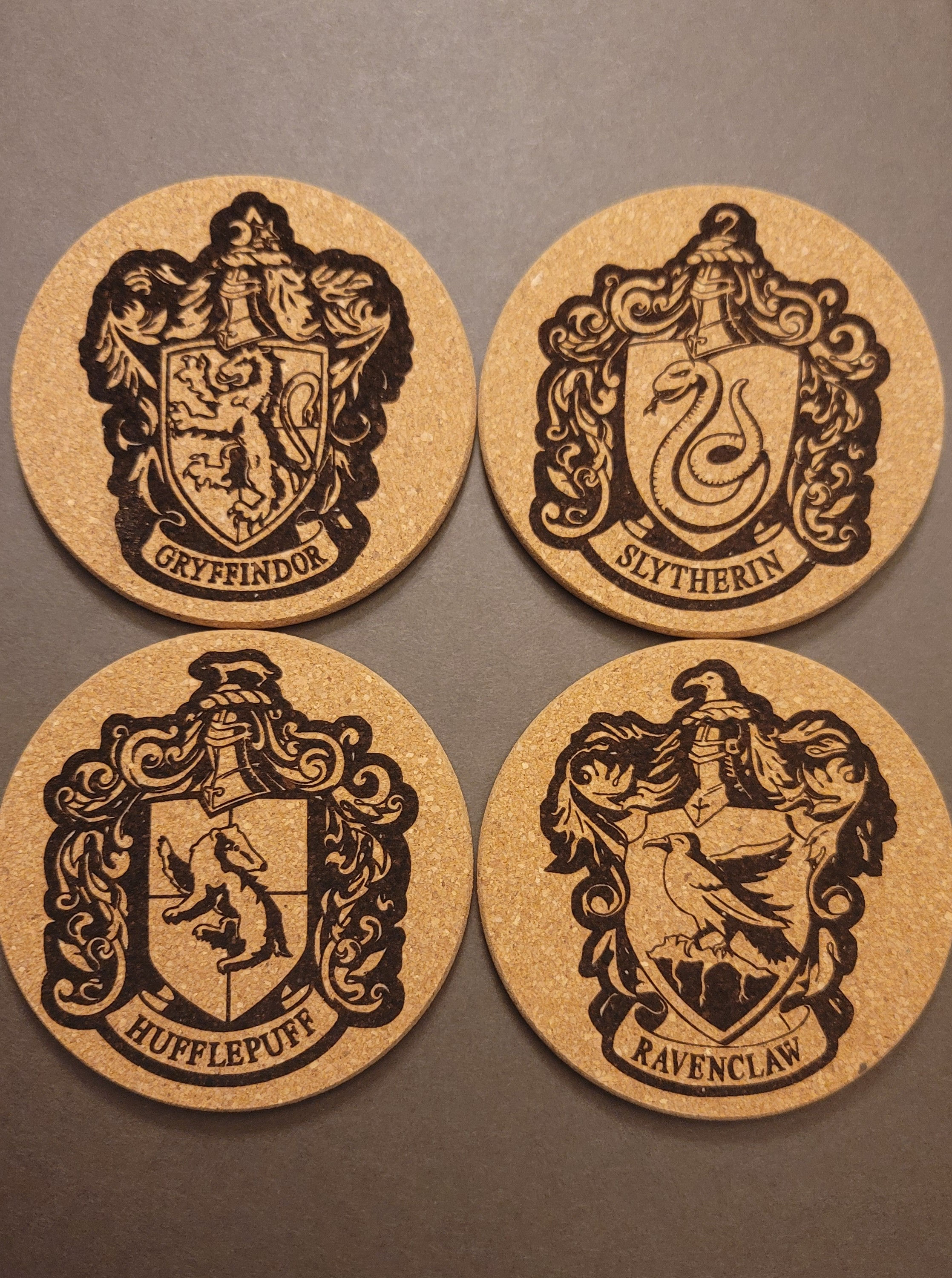 HP House Insignia's Set of 4