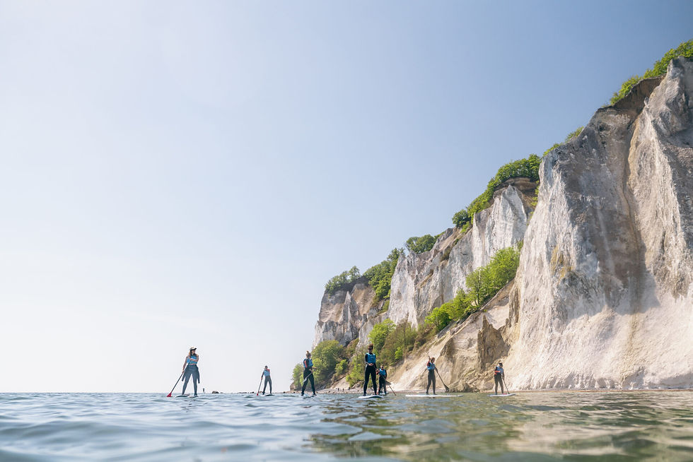 Møns klint Stand Up Paddle SUP