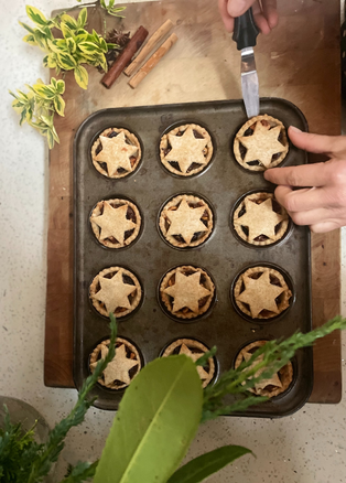Empadas de Frutos Secos