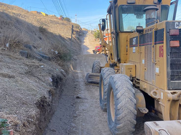 GOBIERNO DE LA PRESIDENTA ROCIO ADAME REALIZA MEJORAS EN DIFERENTES VIALIDADES