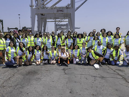 A Local Gateway to Global Trade – Participants Go Behind-the-Scenes at Port of Oakland