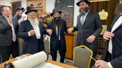 New Sefer Torah dedication in Limassol, Cyprus 2022