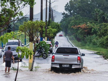 Fortaleza e mais 98 cidades estão em novo aviso sobre perigo de chuvas intensas; veja lista