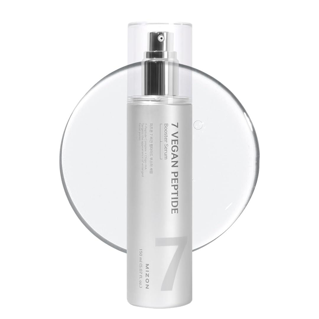 MIZON 7 Vegan Peptide Booster Serum Korean Anti-Aging Face Serum with Niacina...