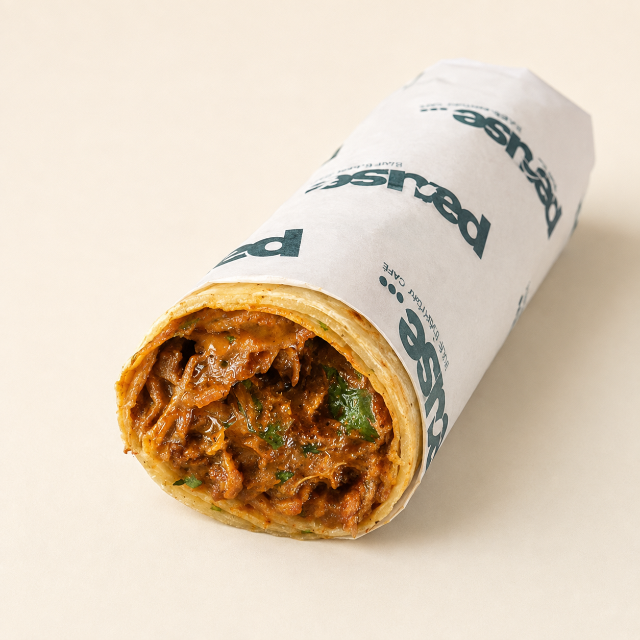 Pause Mumbai Plant-Based Chikin Tikka Masala Wrap in Bandra