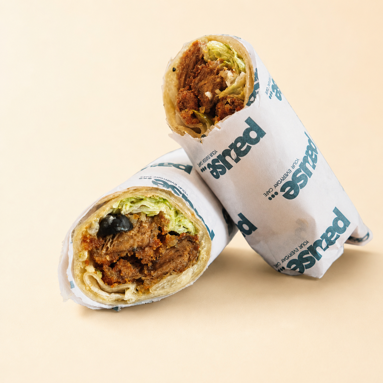 Pause Mumbai Plant-Based Chikin Caesar Wrap in Bandra