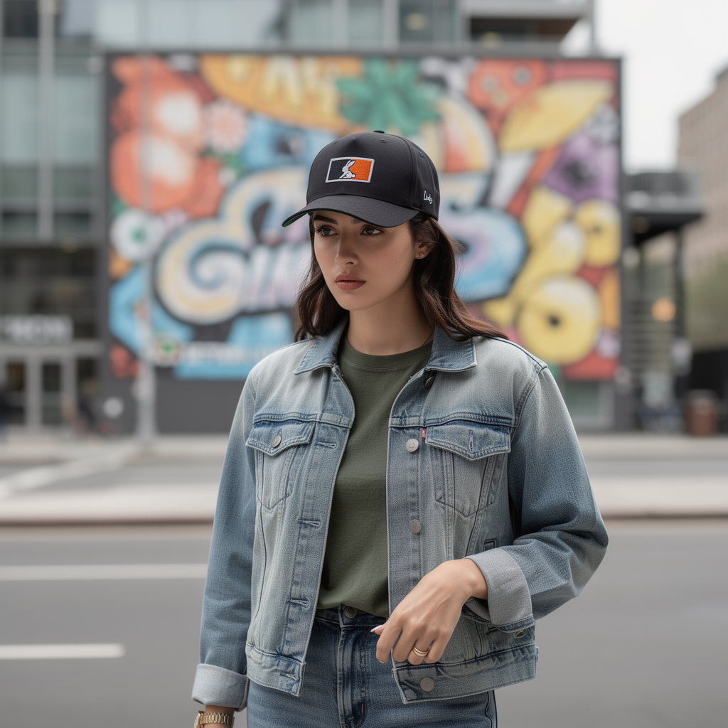 Hank Flat Bill Snapback Cap