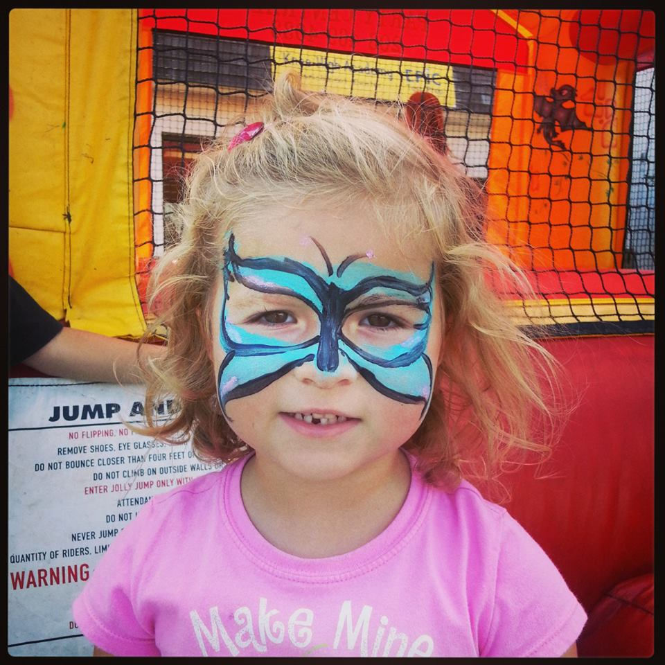 Facepainting at KHA Grand Opening