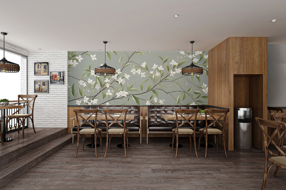 How Minimalist Wallpaper Complements Modern Restaurant Design | Thoughts Chat Forum