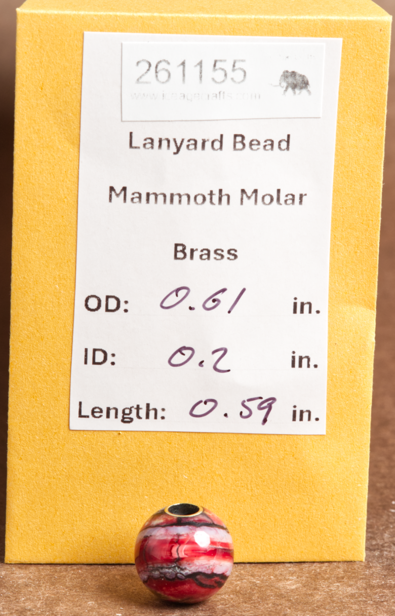 Thumbnail: Mammoth Lanyard Bead 261155