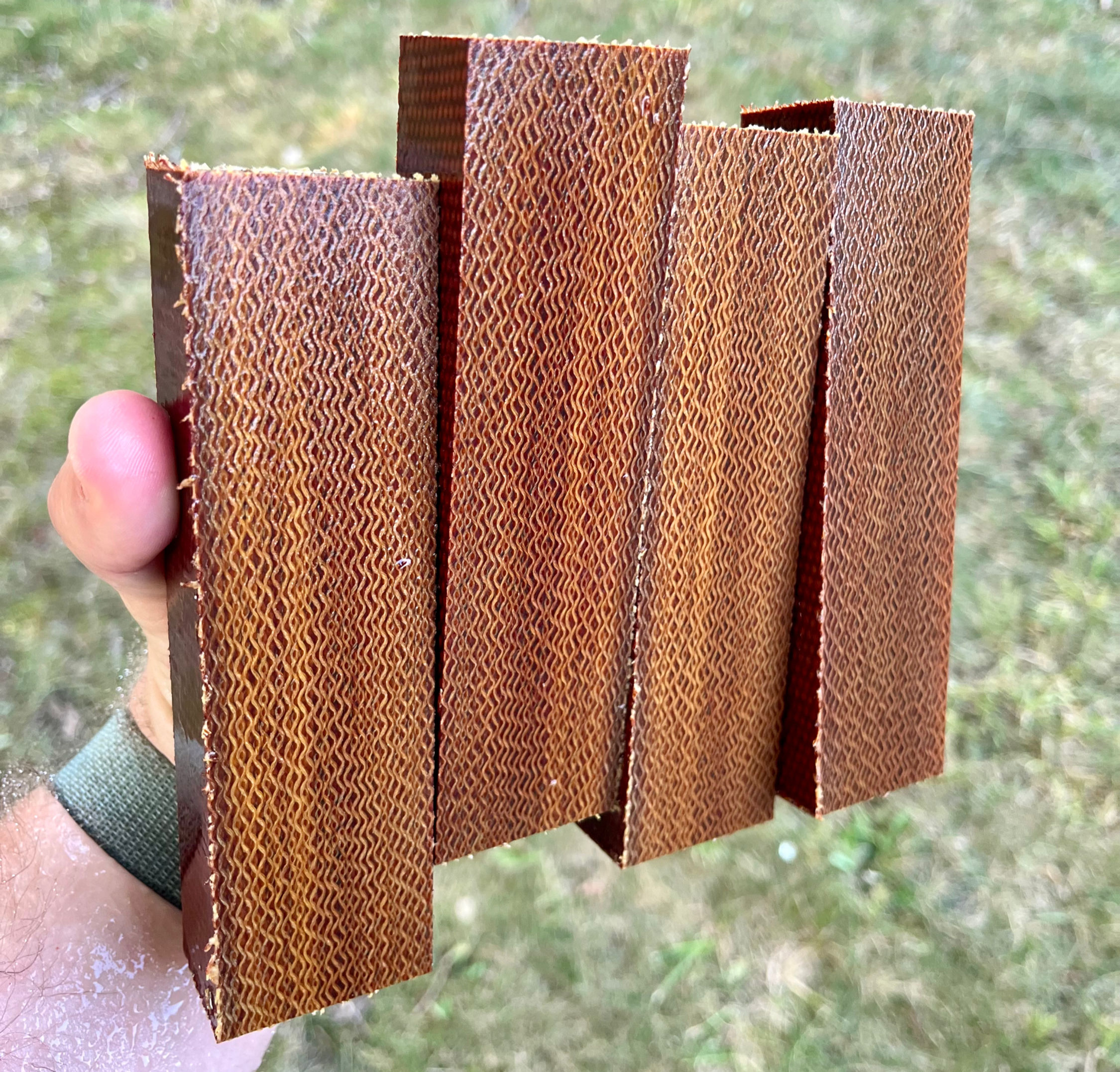 Russian Industrial Textolite/Micarta Scales and Blocks - Noodle