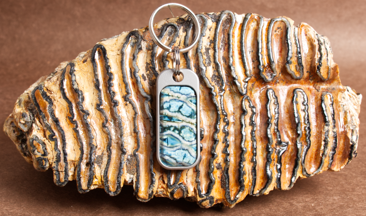 Mammoth Tooth Keychain 260915