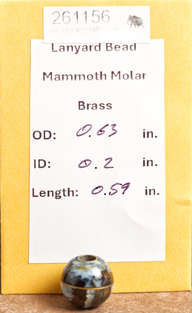 Thumbnail: Mammoth Lanyard Bead 261156
