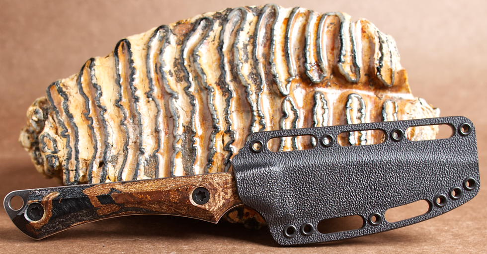 Thumbnail: Slim Scout - AEB-L, Dark Earth Camo, Satin, Kydex