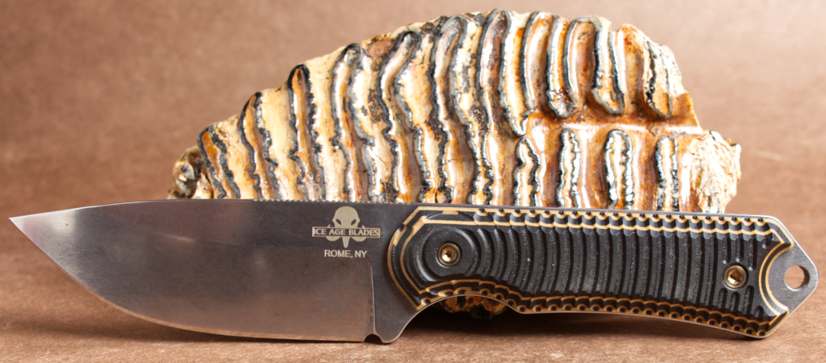 Mammoth Hunter - 52100, Stonewash, Art Deco, Textured